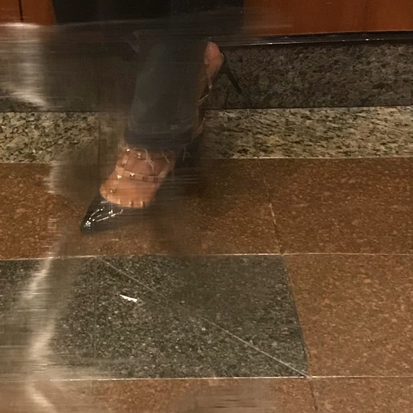 Black Camel stud heels - Picture 1 of 2